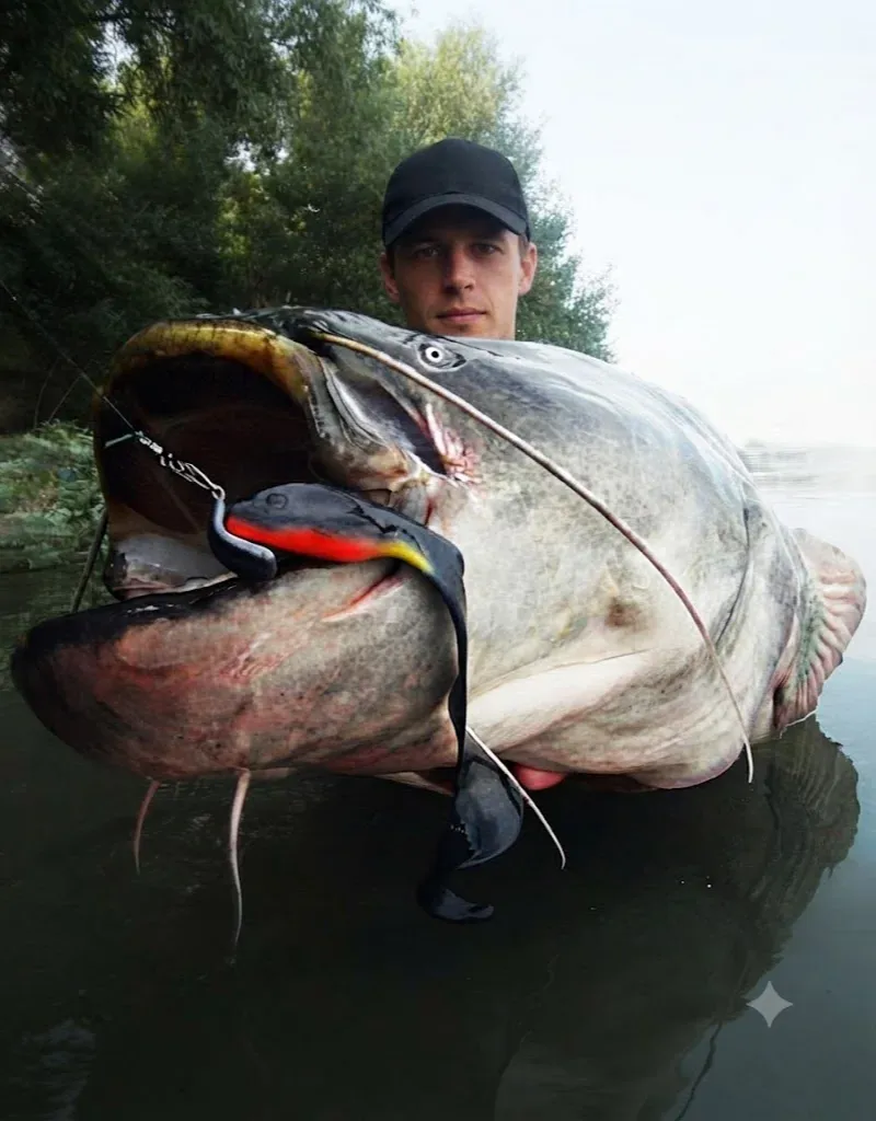 ORKA soft lures for Catfish (Silurus glanis)